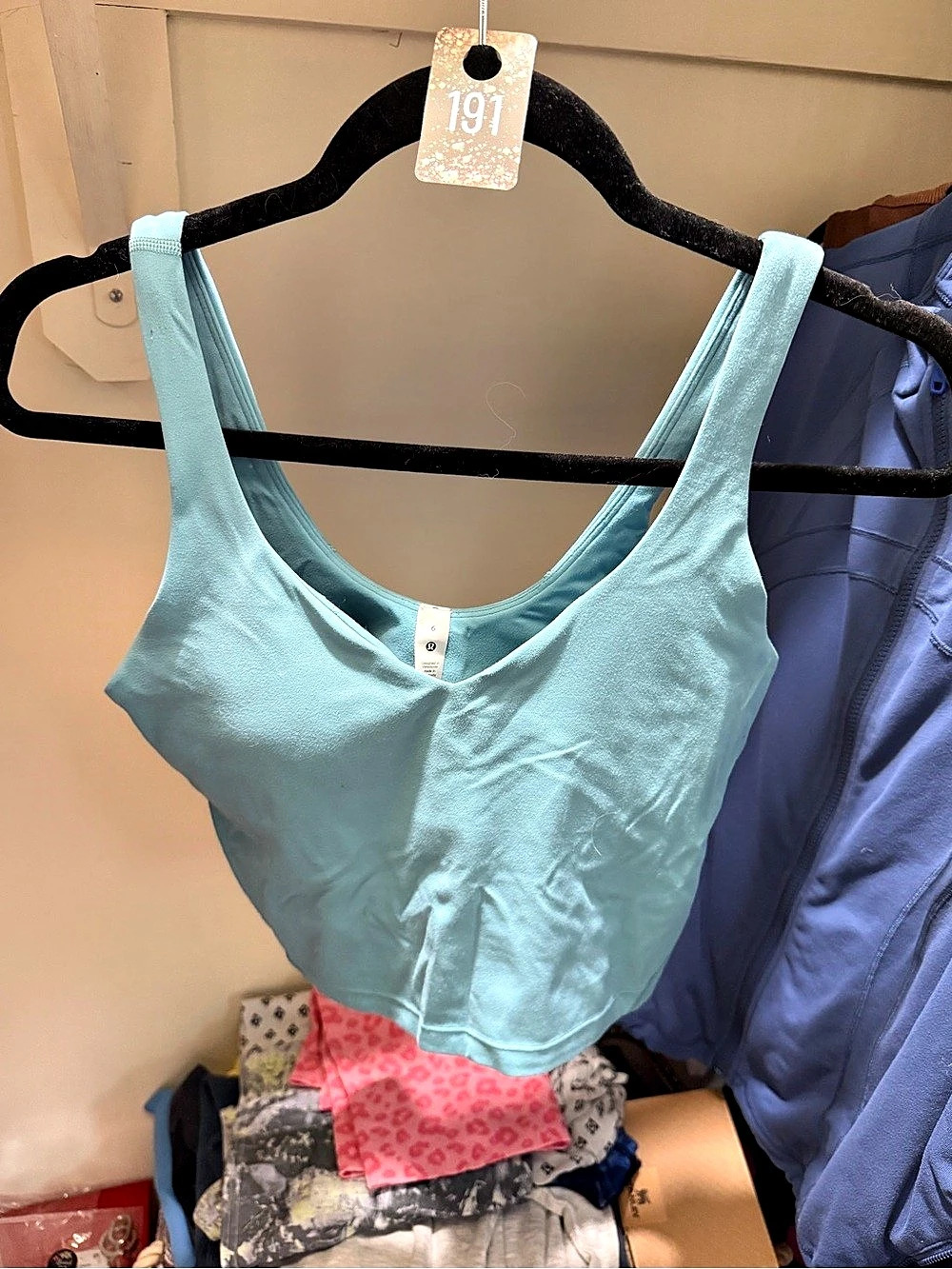 191- lululemon Align Tank Top Blue Tank Top Size 6